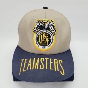 Brotherhood of Locomotive Engineers Trainmen Teamsters Union adjustable Hat Cap
